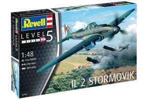 Plastic ModelKit letadlo 03932 - IL-2 Stormovik (1:48)