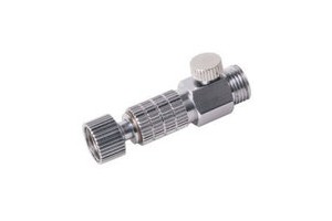 Airbrush quick release coupler with pressure valve (G1/8" - G1/8") - BD117