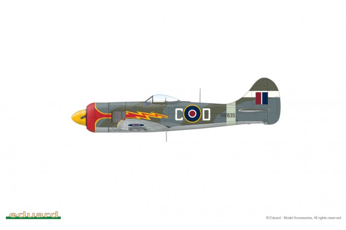 Tempest Mk. II raná verze (1:48) - 82124