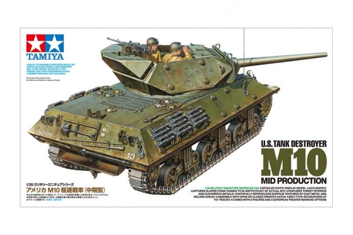 US Tank Destroyer M10 Mid Production (1:35) - 35350