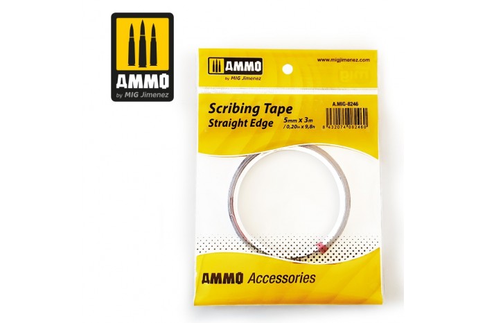 Scribing Tape - Straight Edge (5mm x 3m) - 8246