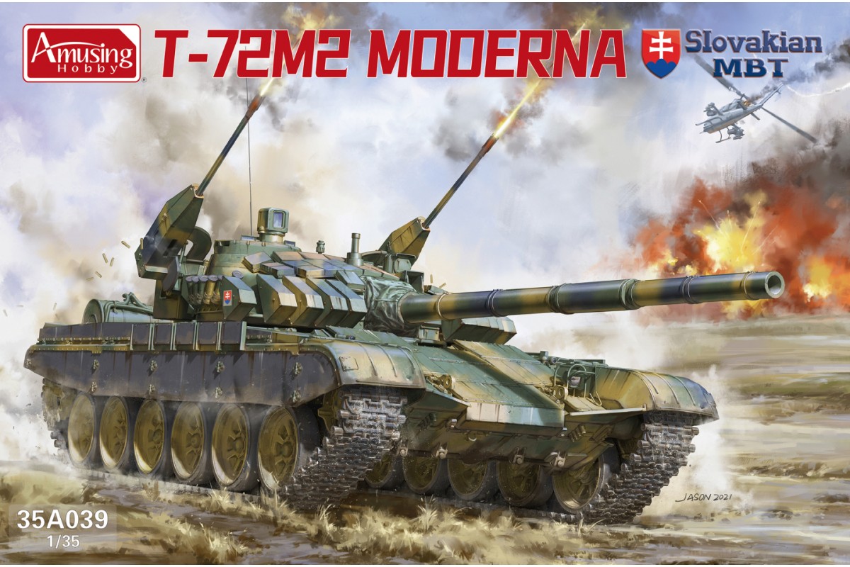 Amusing Hobby T 72m2 Moderna Slovak Mbt 35a039 Mj Modelkits Com