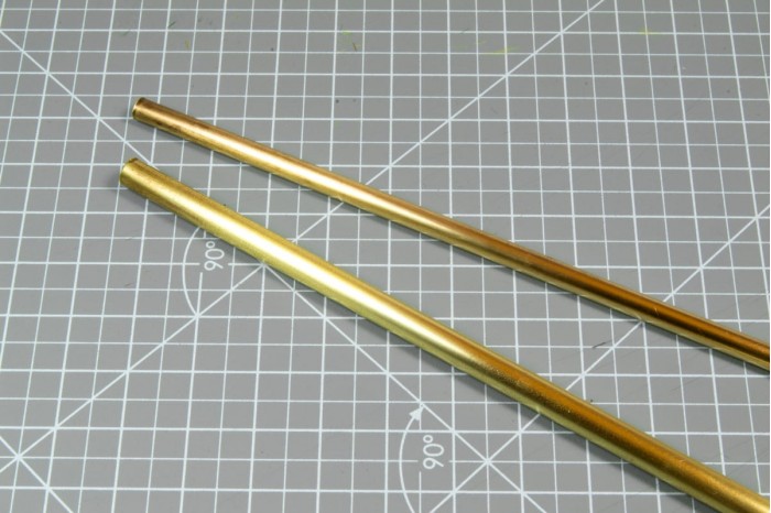 Brass pipes 5x0,4mm - 9103