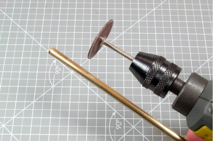 Brass pipes 0,8mm (5pcs) - 9107