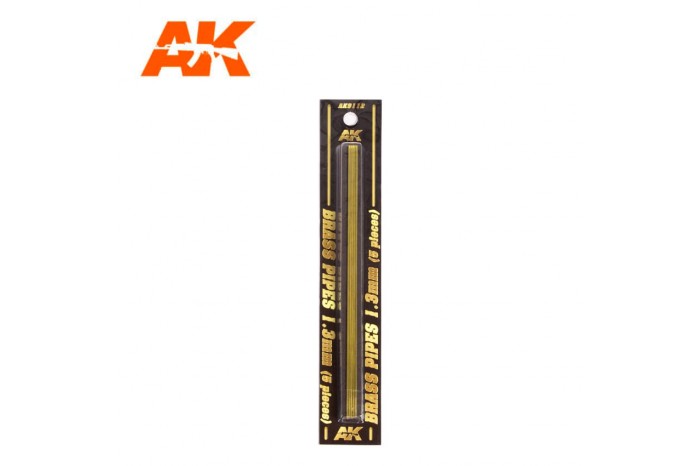 Brass pipes 5x1,3mm - 9112