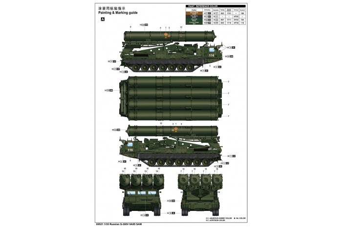 Russian S-300V 9A85 SAM (1:35) - 09521