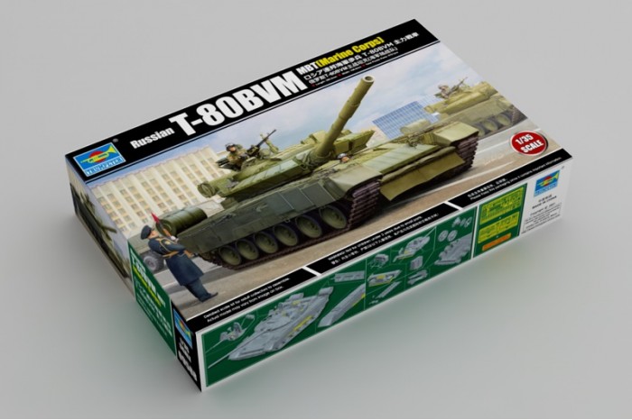 Russian T-80BVM MBT(Marine Corps) (1:35) - 09588