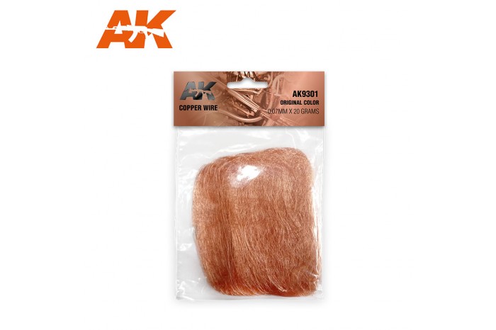 COPPER WIRE 0,07mm 20g - AK9301