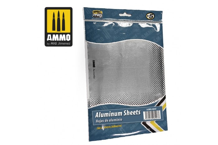 ALLUMINIUM SHEETS 280x195mm - 8247