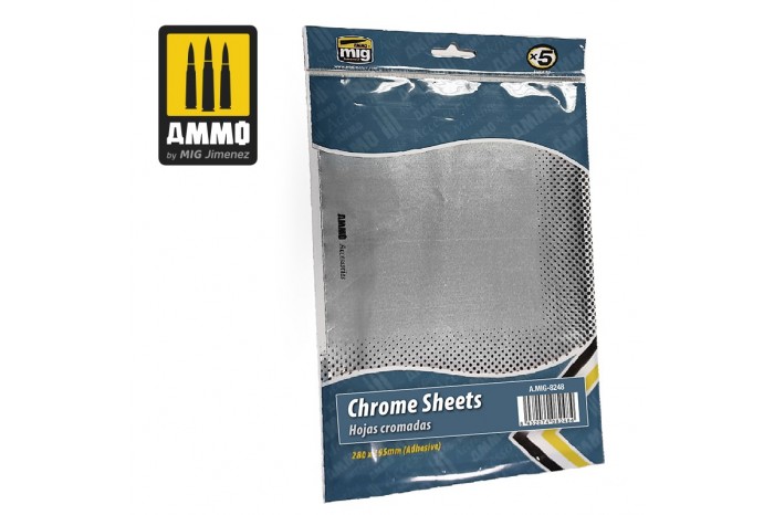 CHROME SHEETS 280x195mm - 8248