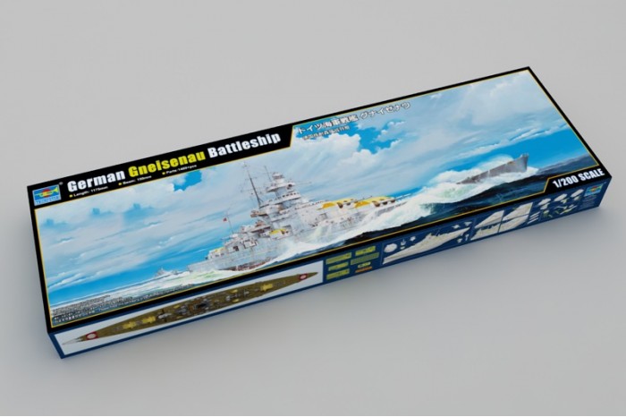 German Gneisenau Battleship (1:200) - 03714