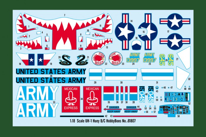 UH-1 Huey B/C (1:18) - 81807