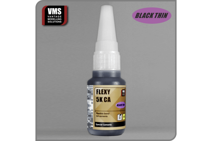 Flexy 5K CA XT THIN Black - 25 ml - CM11