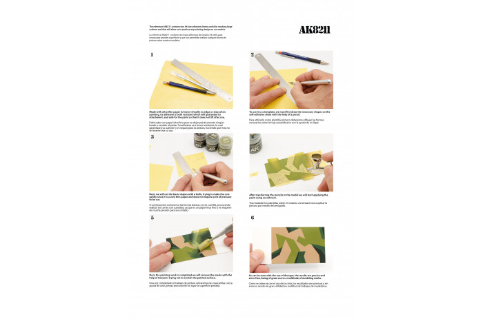 Masking Sheet A4 - 8211