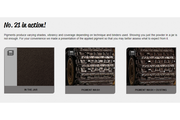 Spot-On pigment 21 - Track Brown Classic - P21