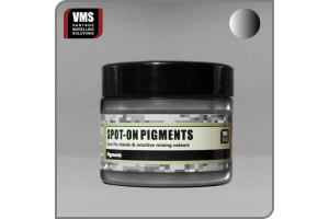 Spot-On pigment 25 - Black Steel Metalic - P25