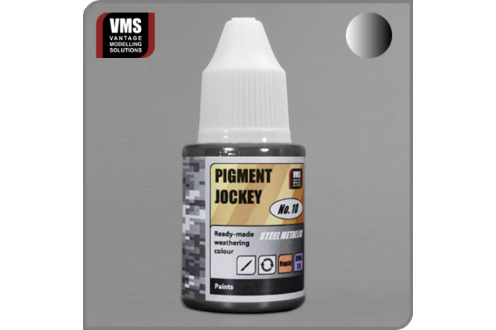 Pigment Jockey 10 - Steel Metalic - PJ10