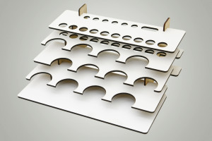 Rack for paints - Small 16+40mm - S16_40