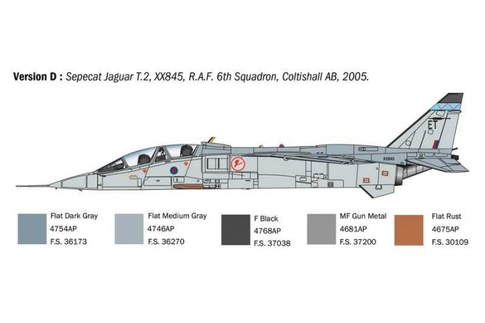 Jaguar T.2 R.A.F. Trainer (1:72) - 1470
