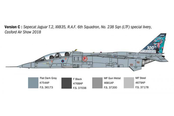 Jaguar T.2 R.A.F. Trainer (1:72) - 1470
