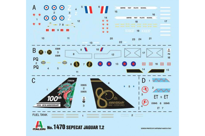 Jaguar T.2 R.A.F. Trainer (1:72) - 1470