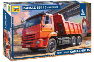 Model Kit auto 3650 - Kamaz 65115 dump truck (1:35)