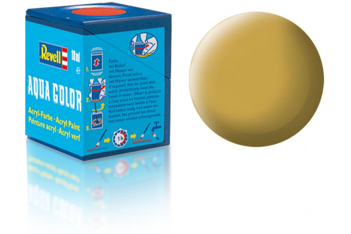 16: sandy yellow mat - Aqua