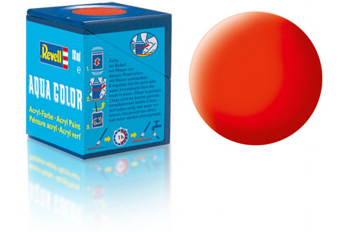 25: luminous orange mat - Aqua