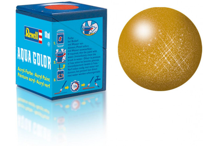 92: brass metallic - Aqua