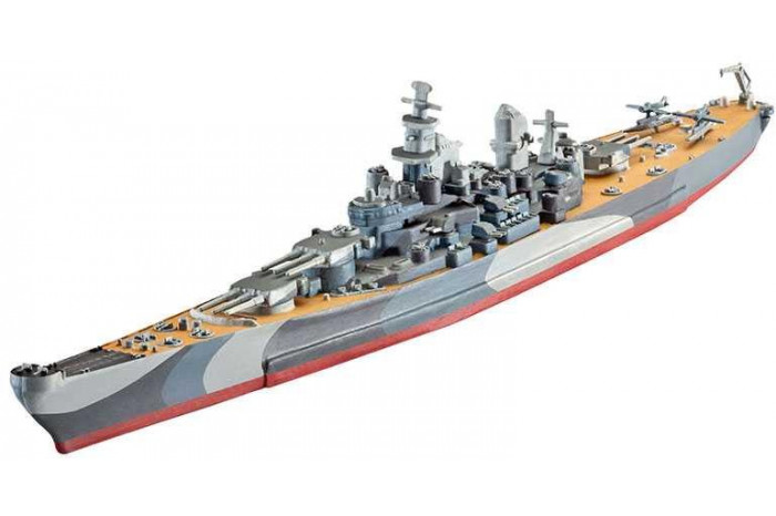Battleship U.S.S. Missouri (WWII)  (1:1200) - 05128