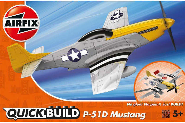 Quick Build P-51D Mustang - nová forma - J6016