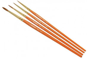 Humbrol Palpo Brush Pack - sada štětců (velikost 000/0/2/4) - AG4250