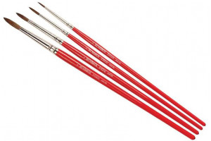 Humbrol Evoco Brush Pack - sada štětců (velikost 0/2/4/6) - AG4150