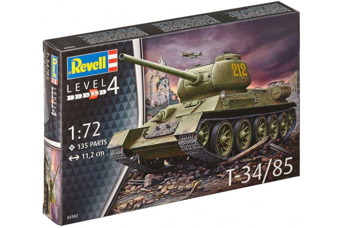 Tank - T-34/85 (1:72) - 03302