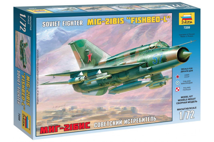 MIG-21 BIS Soviet Fighter (1:72) - 7259