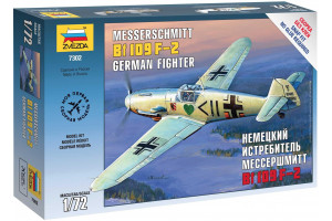 Snap Kit letadlo 7302 - Messerschmitt B-109 F2 (1:72)