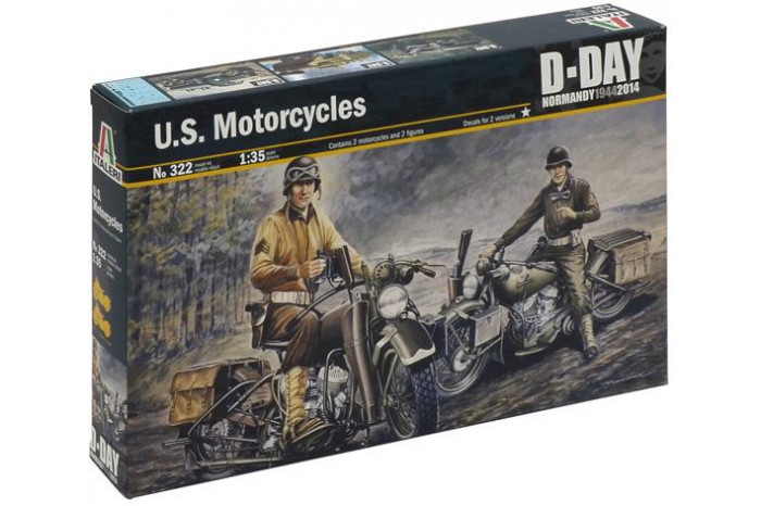U.S. MOTORCYCLES WW2 (1:35) - 0322
