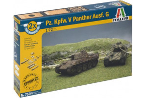 Fast Assembly tanky 7504 - Pz.Kpfw.V PANTHER Ausf.G (1:72)