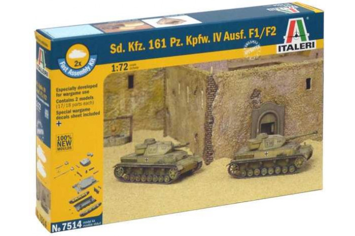 Sd.Kfz.161 Pz.Kpfw.IV Ausf. F1/F2 (1:72) - 7514