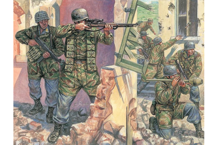 WWII - GERMAN PARATROOPERS (1:72) - 6045