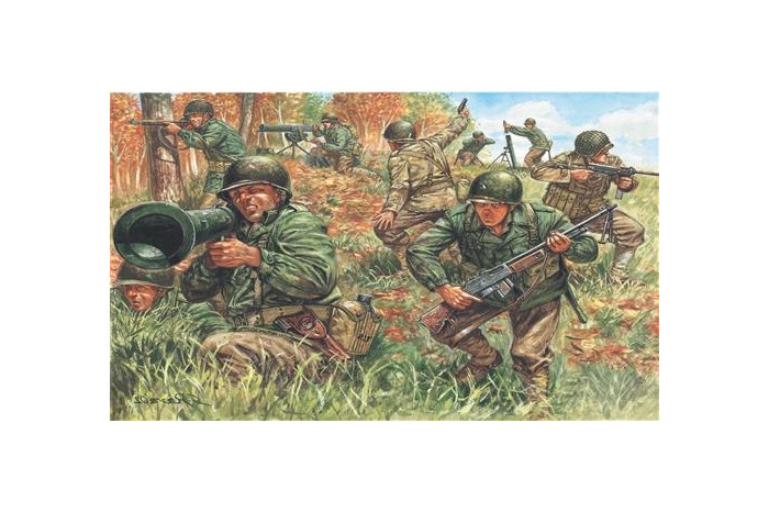 WWII - AMERICAN INFANTRY (1:72) - 6046