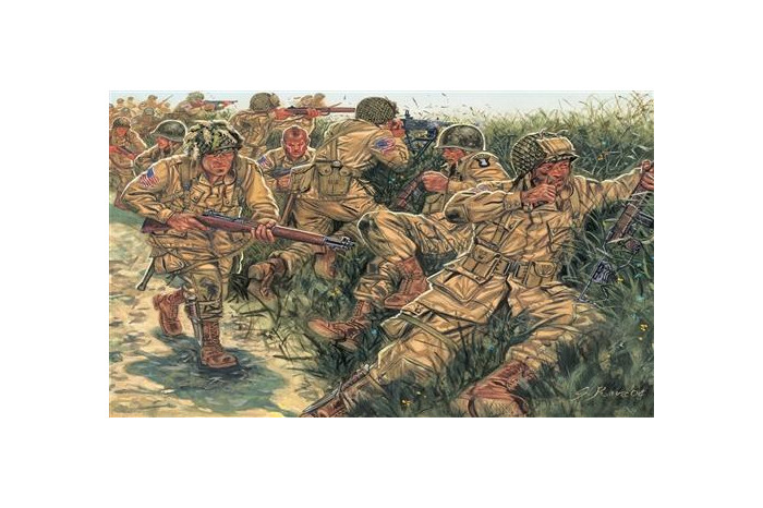 WWII - US PARATROOPERS (1:72) - 6063