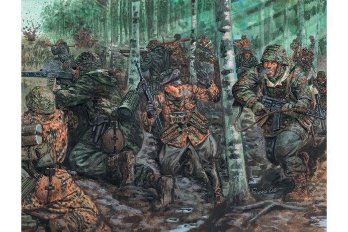 WWII -GERMAN ELITE TROOPS (1:72) - 6068