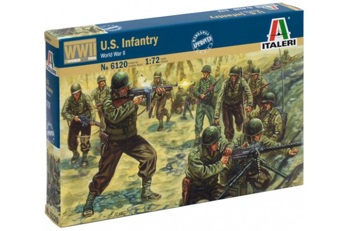 WWII - AMERICAN INFANTRY (1:72) - 6120