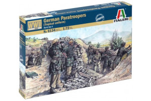 WWII - German paratroopers (tropical uniform) (1:72) - 6134