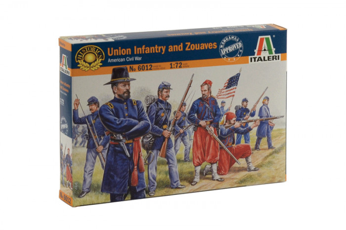 UNION INFANTRY / ZUAVES (AMERICAN CIVIL WAR) (1:72) - 6012