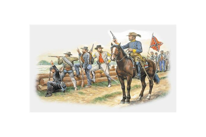 CONFEDERATE INFANTRY (AMERICAN CIVIL WAR) (1:72) - 6014