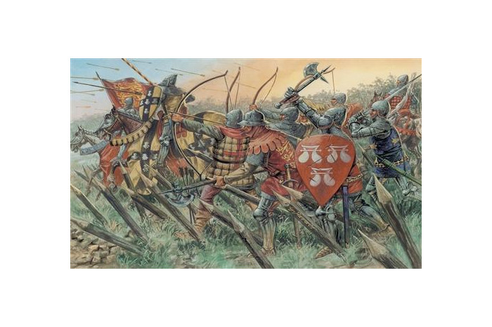ENGLISH KNIGHTS AND ARCHERS (100 YEARS WAR) (1:72) - 6027