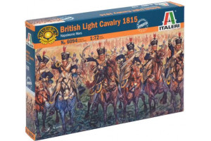 NAPOLEONIC WARS - BRITISH LIGHT CAVALRY 1815 (1:72) - 6094
