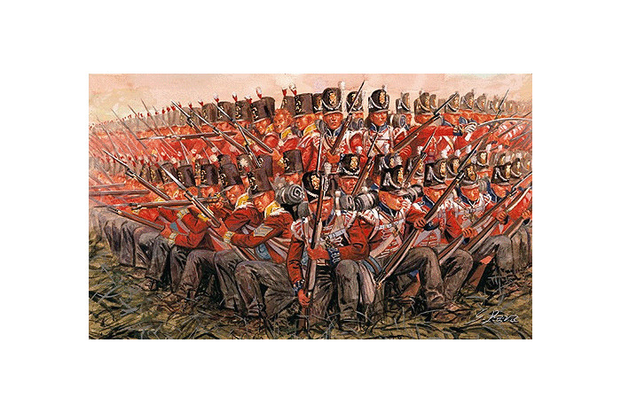 Model Kit figurky 6095 - NAPOLEONIC WARS - BRITISH INFANTRY 1815 (1:72)